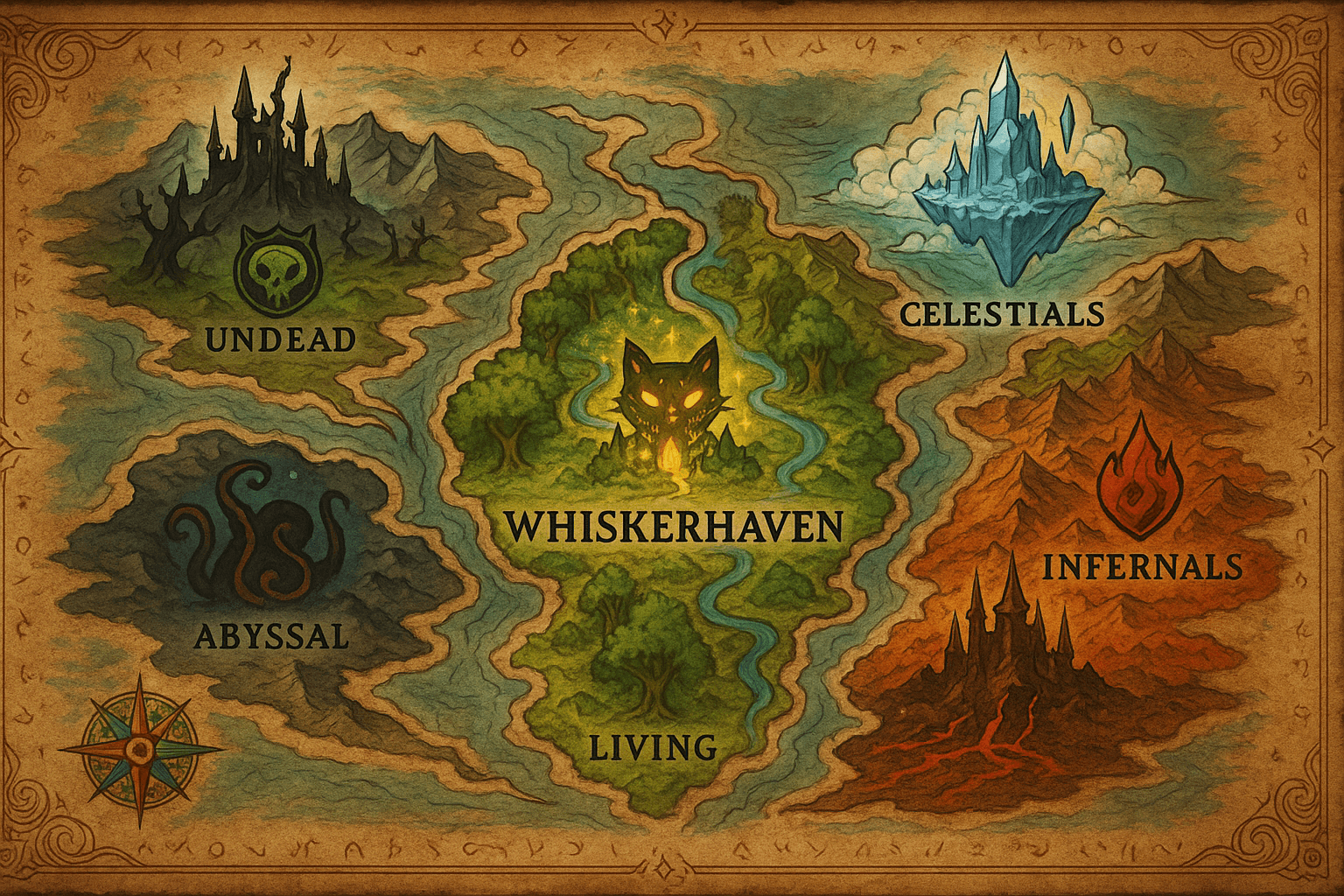 Whiskerhaven Map